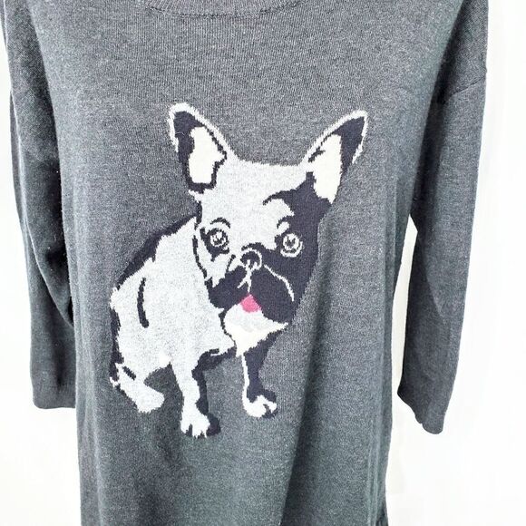Lane Bryant Bulldog Sweater 14/16 - Picture 3 of 7
